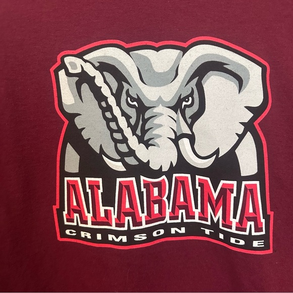 Alabama Crimson Tide 100% Cotton Shirt Size Large - Made in USA. New with tags - Picture 3 of 5